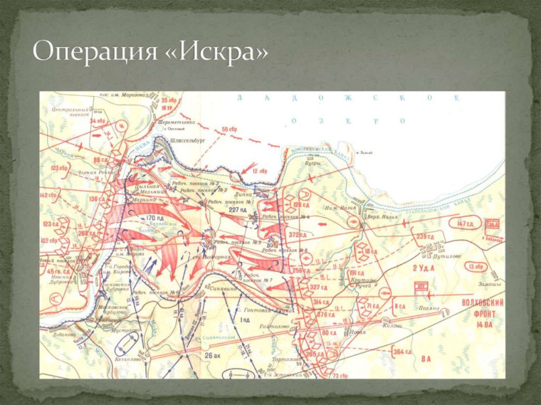 Операция Искра: противостояние.
